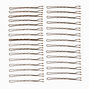 Brown Large Basic Bobby Pins - 30 Pack,