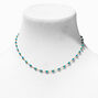 Icing Select 18k Gold Plated Turquoise Beaded Necklace,