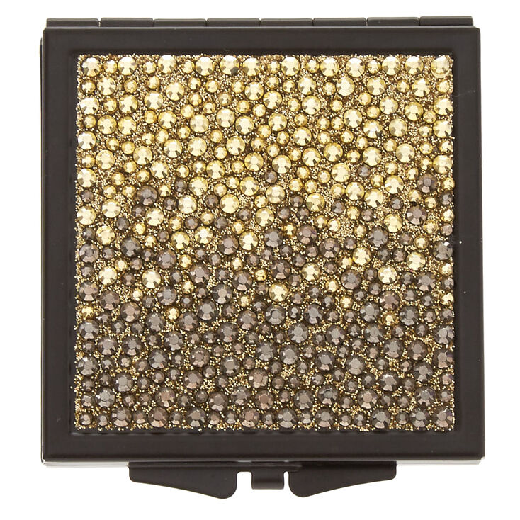 Gold Ombre Compact Mirror,