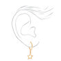 Mixed Metal Celestial Pearl Stud &amp; Hoop Earrings - 20 Pack,