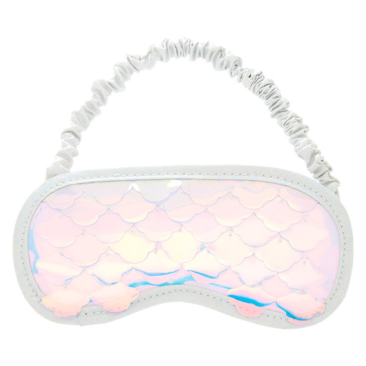 Holographic Mermazing Scallop Sleeping Mask - Silver,