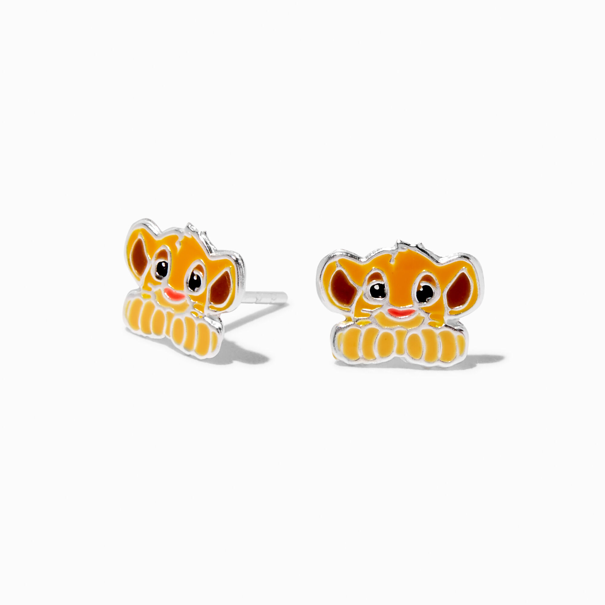 Icing Disney The Lion King Baby Simba Sterling Silver Stud Earrings