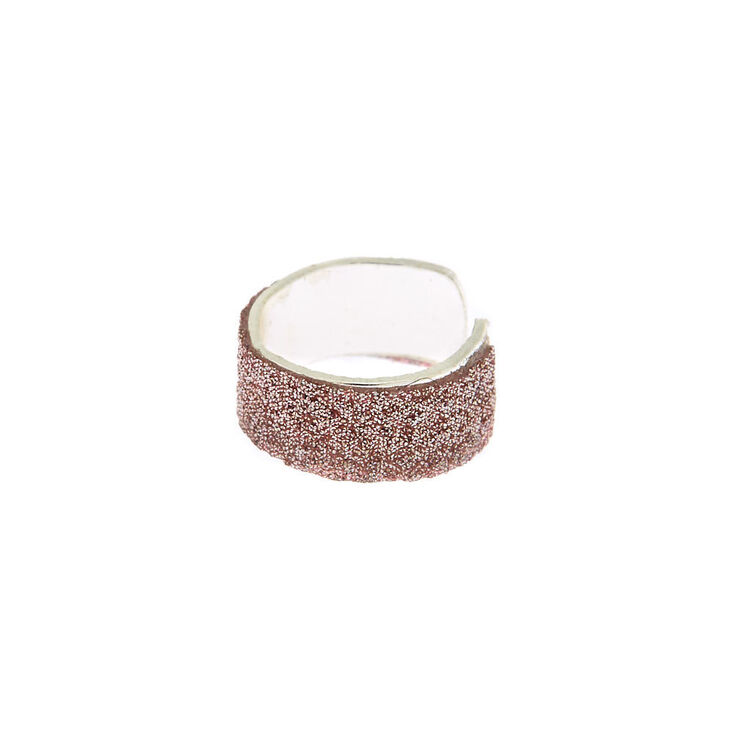 Rose Gold Glitter Ear Cuff,