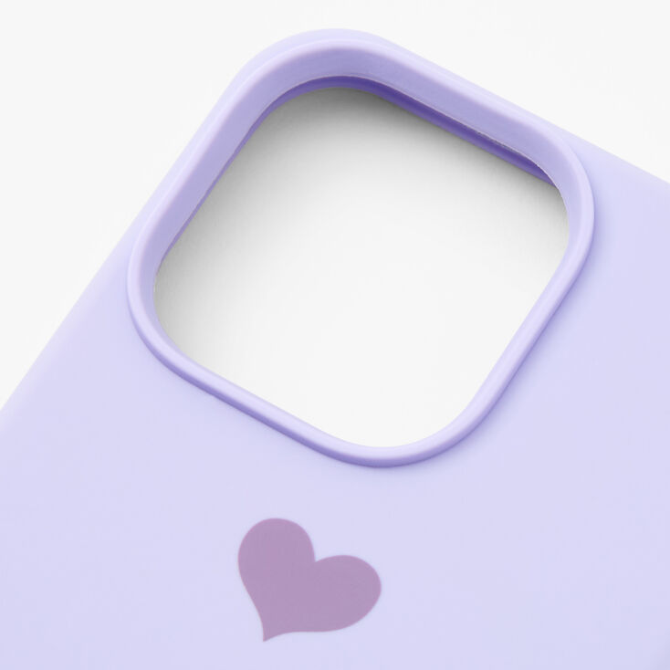 Lavender Heart Phone Case - Fits iPhone&reg; 13 Pro,