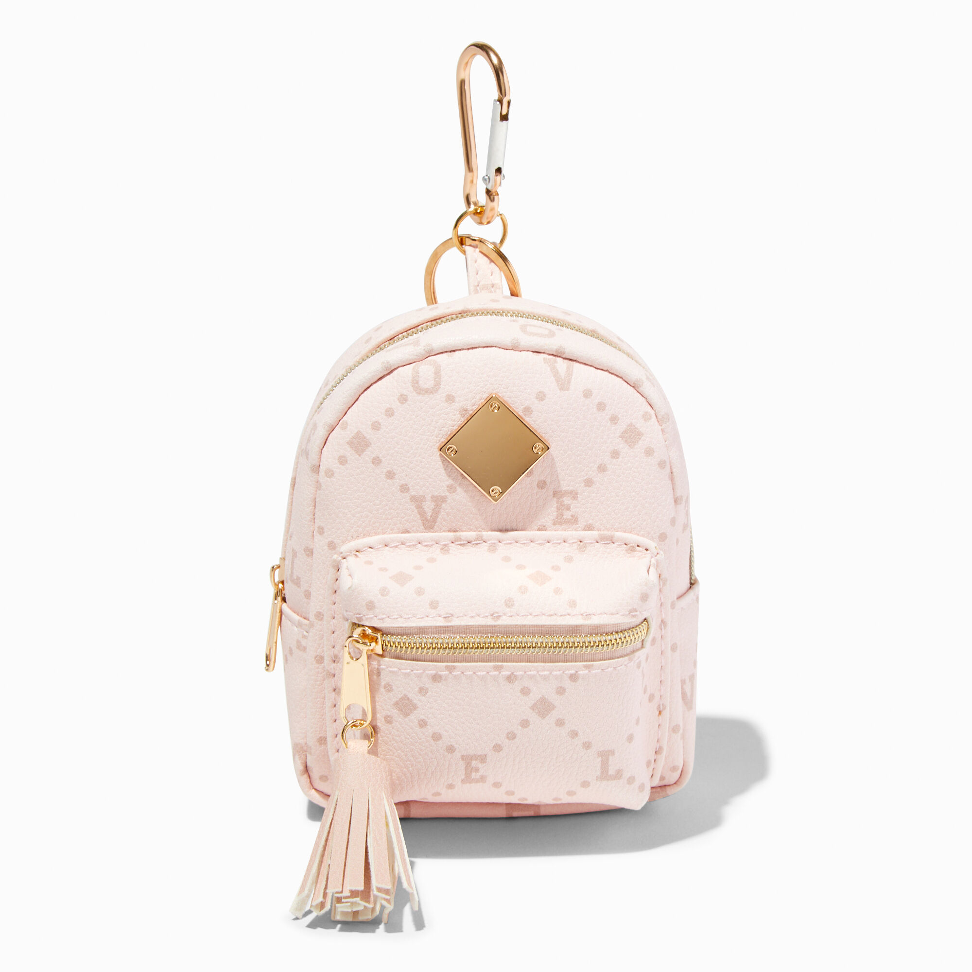 Claire's Mini Backpack Keychains | Keyring with Mini Backpack Purse Bag  Charm Store Mini Accessories, Change & Lip Balm