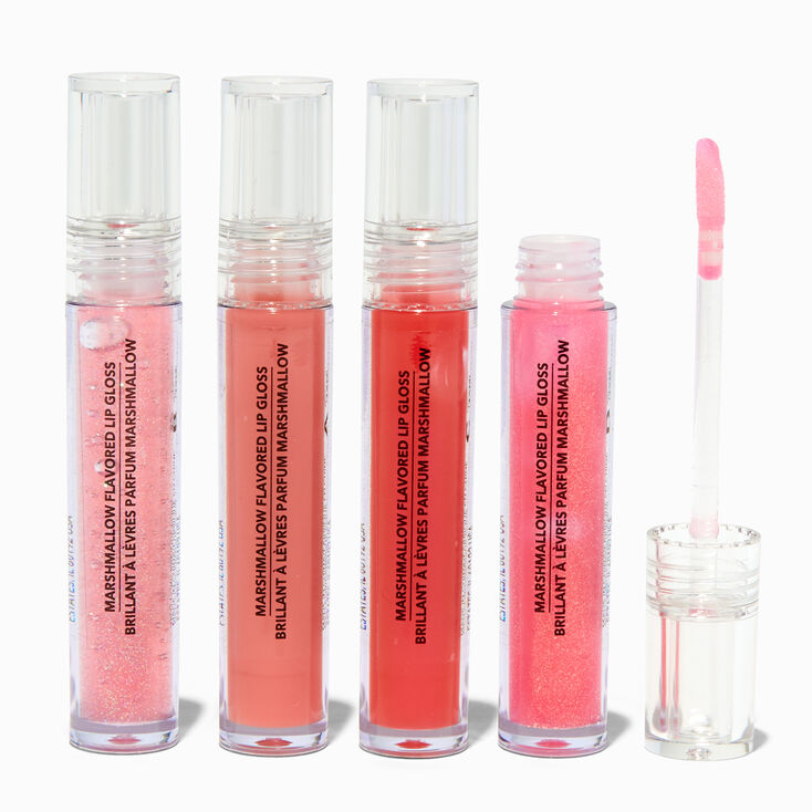 Peachy Scented Lip Gloss Set - 4 Pack,