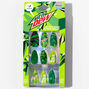 Mountain Dew&reg; Stiletto Vegan Faux Nail Set - 24 Pack,