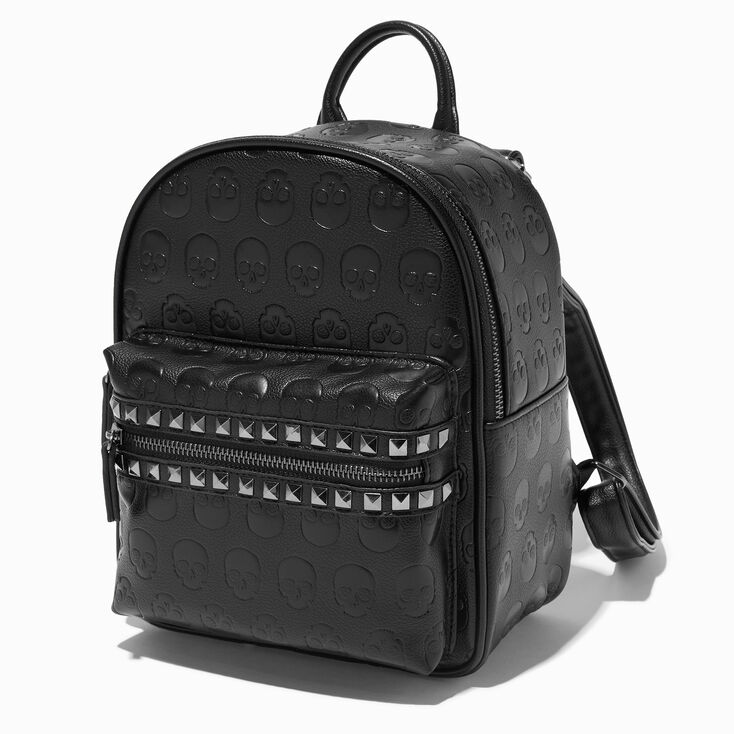 Black Skull Design Backpack,