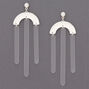 Blue &amp; Green Gemstone Gold Hair Pins - 4 Pack,