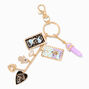 Enameled Tarot Charms Keychain,