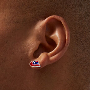 USA Motifs Patriotic Stud Earring Set - 6 Pack,