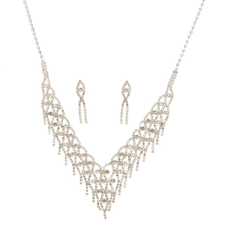 Valentina Stone Fringe Jewelry Set,