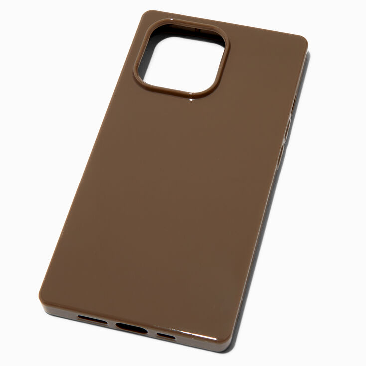 Shiny Brown Protective Phone Case - Fits iPhone&reg; 13 Pro,