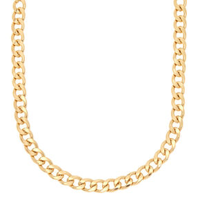 Gold Chain Statement Necklace,