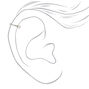 Moon &amp; Fireball Horseshoe Cartilage Earring,