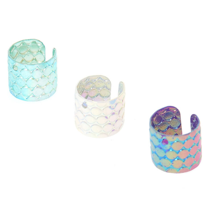 3 Pack Mermaid Ear Cuffs,