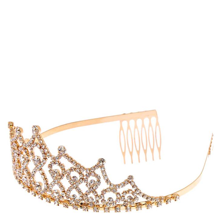 Gold-Tone Caroline Tiara,