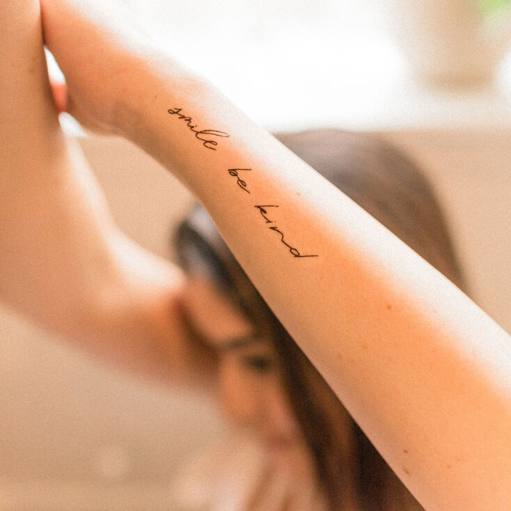INKED by Dani Self Love Temporary Tattoos,