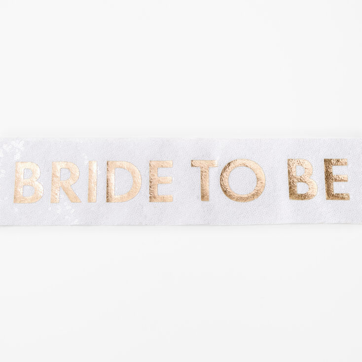 Bride To Be Sash