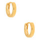 18kt Gold Plated 10MM Huggie Hoop Earrings,