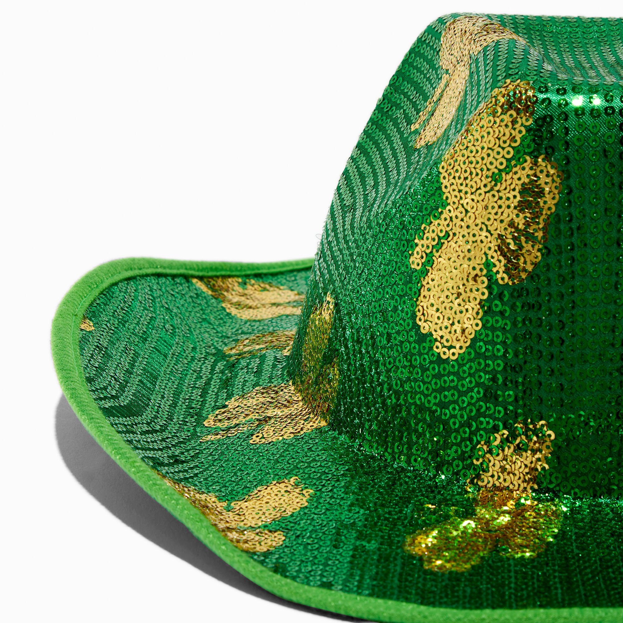 St patricks day cowboy hat top