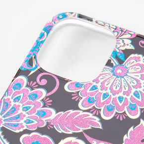 Magenta Floral Phone Case - Fits iPhone&reg; 12 Pro Max,