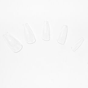 Blank Squareletto Vegan Faux Nail Set - 100 Pack,