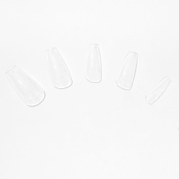 Blank Squareletto Vegan Faux Nail Set - 100 Pack,