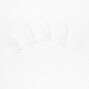 Blank Squareletto Vegan Faux Nail Set - 100 Pack,