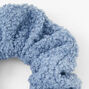 Teddy Hair Scrunchie - Blue,