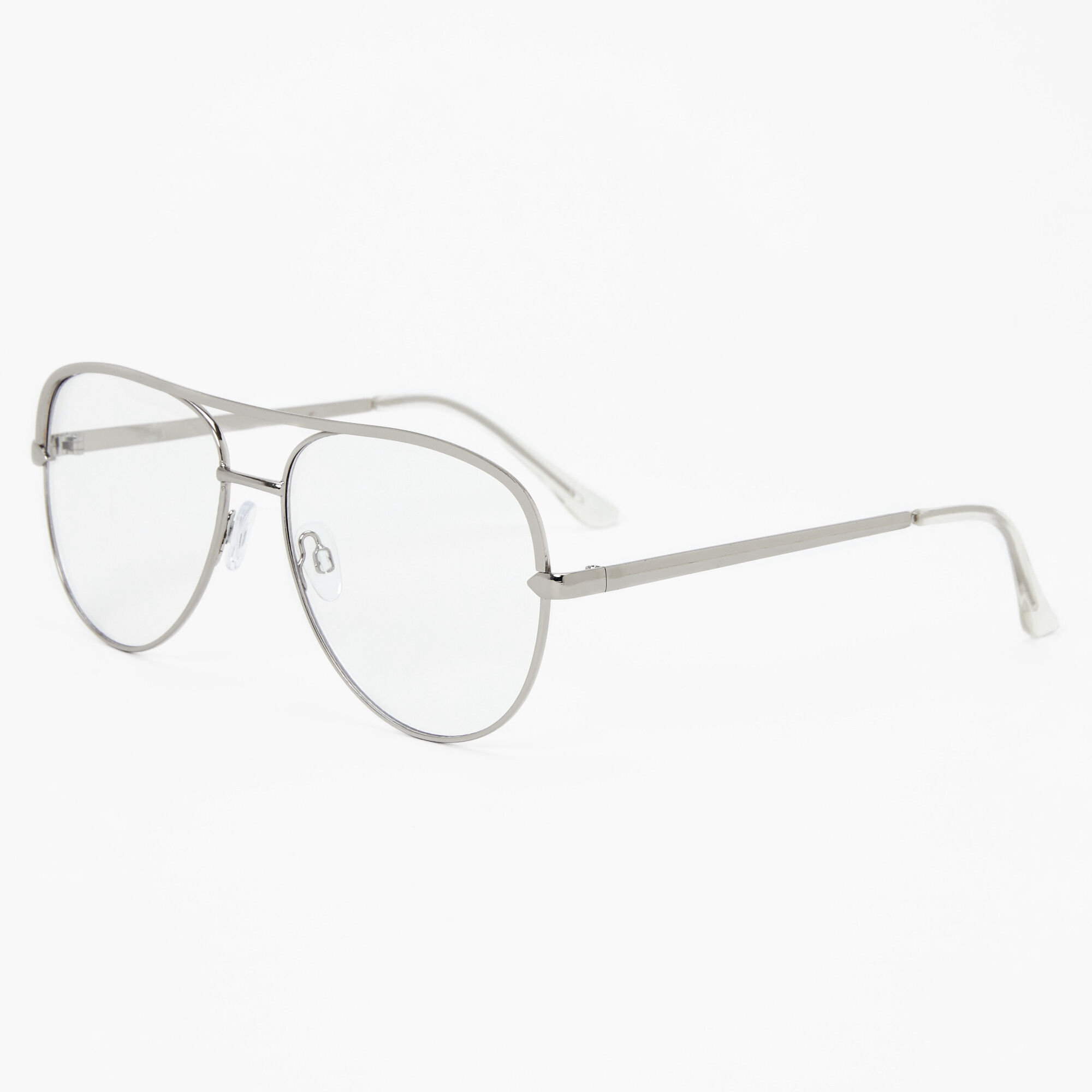 Clear frame aviator sunglasses outlet