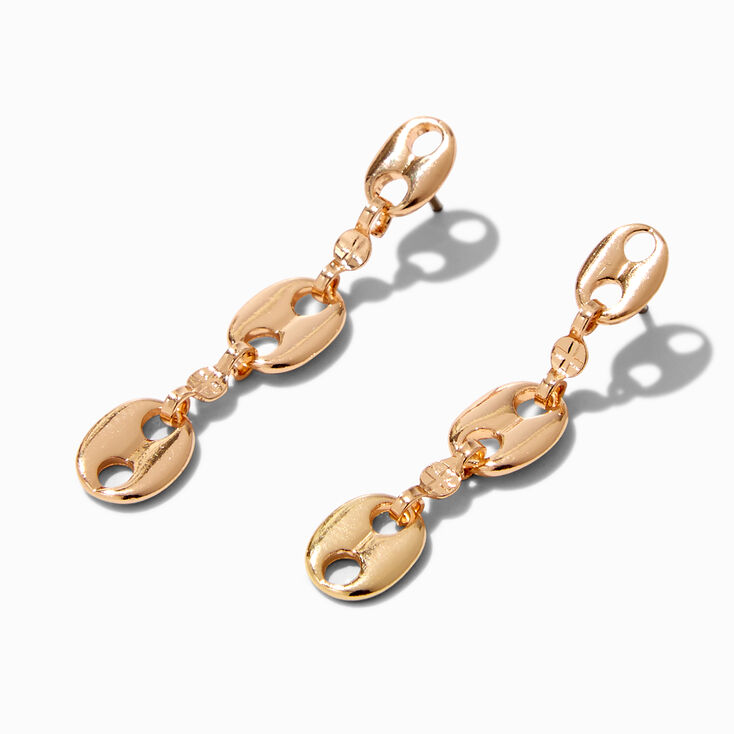 Gold Double Chain Choker,