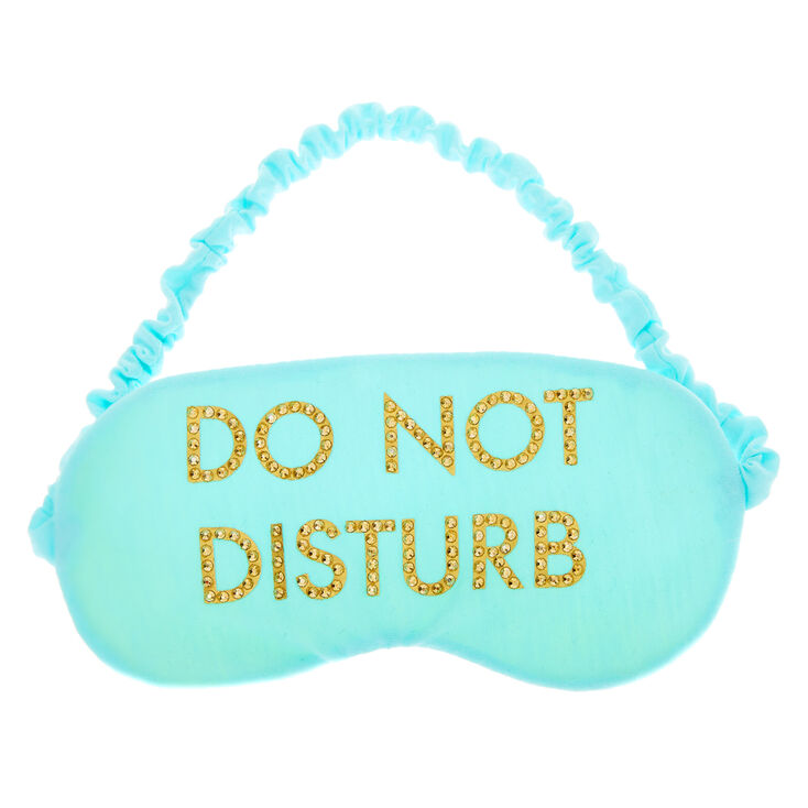 Do Not Disturb Sleeping Mask - Mint,