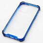 Navy Glitter Clear Phone Case - Fits iPhone&reg; 12/12 Pro,