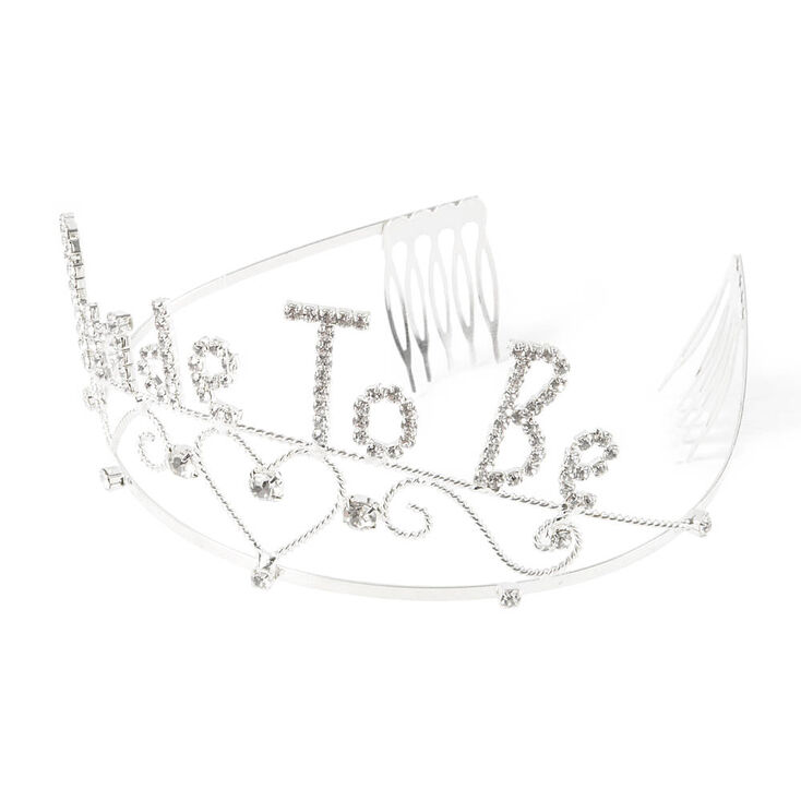 Bride to Be Bling Tiara - Silver,
