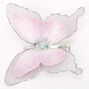Black &amp; White Glitter Butterfly Hair Clip,