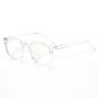 Solar Blue Light Reducing Round Clear Lens Clear Frames,