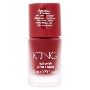 Matte Nail Polish - Dark Red,