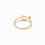 Gold Embellished Sunflower Midi Ring,