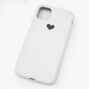 White Heart Phone Case - Fits iPhone&reg; 11,