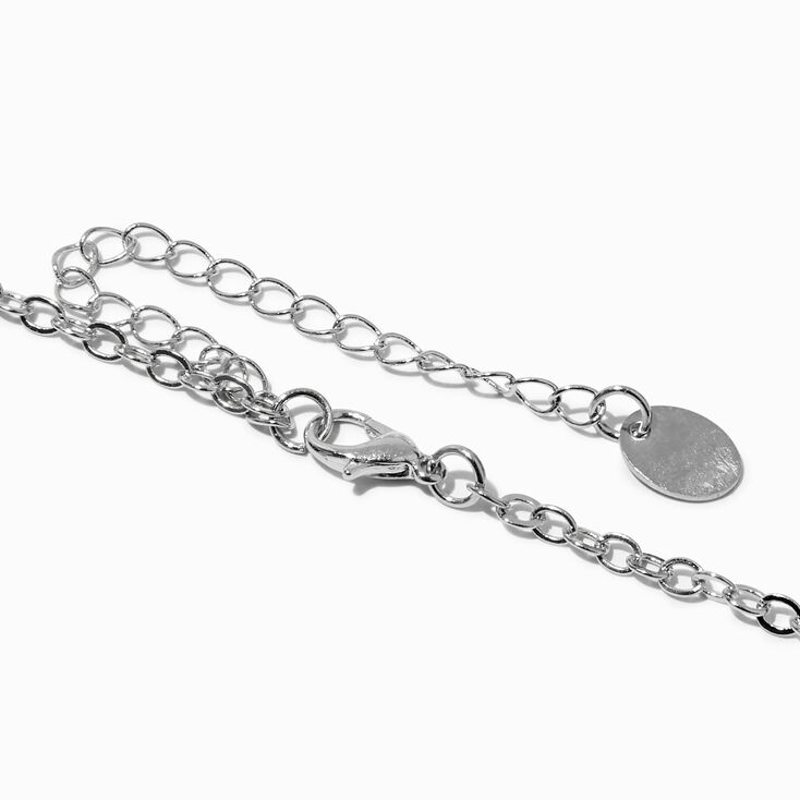 Christmas Gift Bows &amp; Jingle Bells Silver-tone Necklace,
