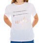 Girlfriend, Fiancé, Wife T-Shirt - White,