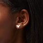 &copy;Disney Mickey Mouse Sterling Silver Stud Earrings,