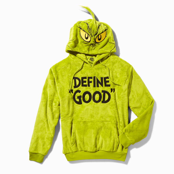  Dr. Seuss&trade; The Grinch &#39;&#39;Define Good&#39;&#39; Plush Hoodie,
