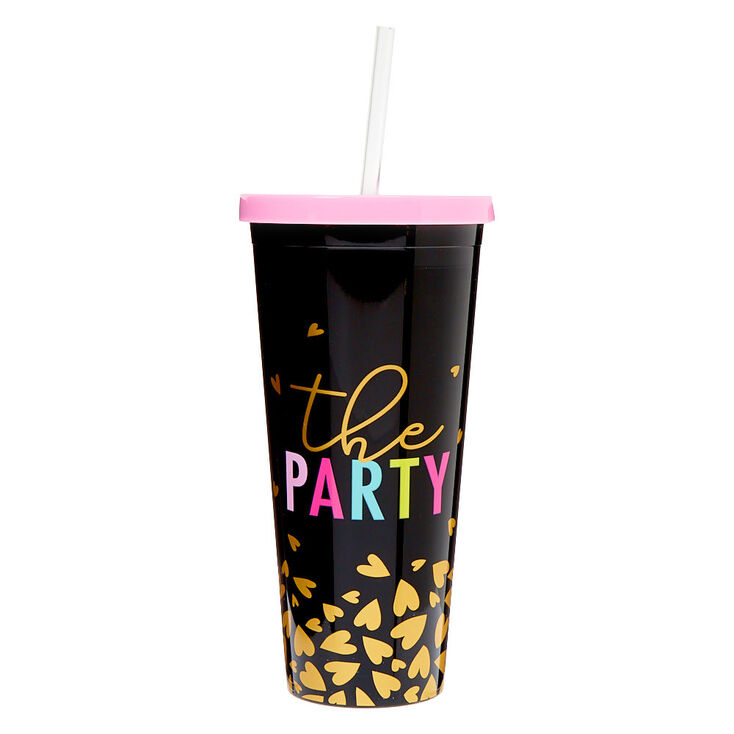 The Party Tumbler Cup - Black,