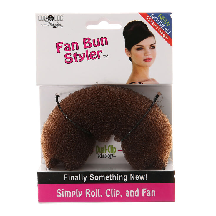 LocALoc® Brunette Fan Bun Styler,