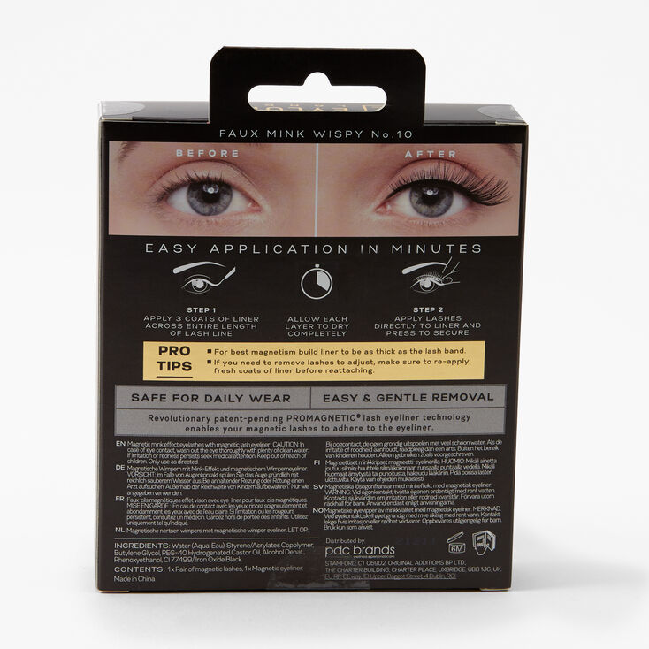 Eylure Pro Magnetic® Magnetic Eyeliner & Lash System - Faux Mink Wispy No. 1 Icing