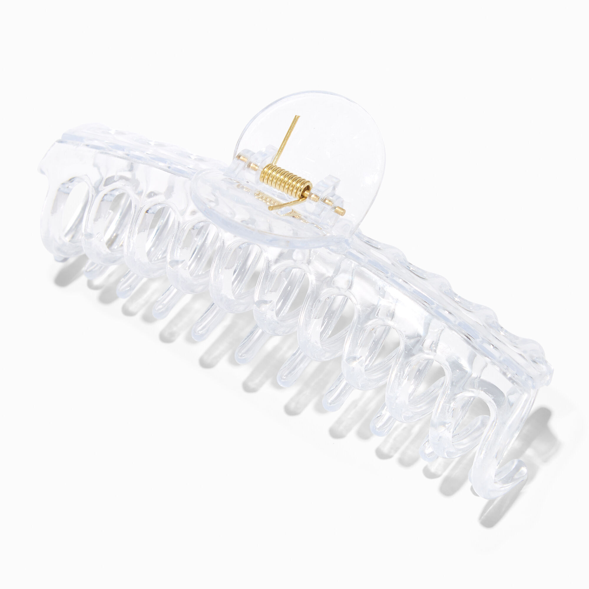 Large Clear Hair Claw Icing US