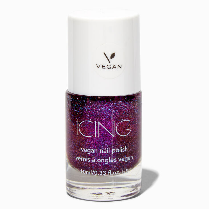 Vegan Glitter Nail Polish - Noble Steed,