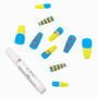 Swedish Fish&reg; Icing Exclusive Squareletto Vegan Faux Nail Set - 24 Pack,